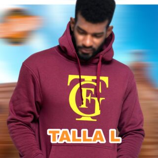 SUDADERA GTF . CON CAPUCHA TALLA L